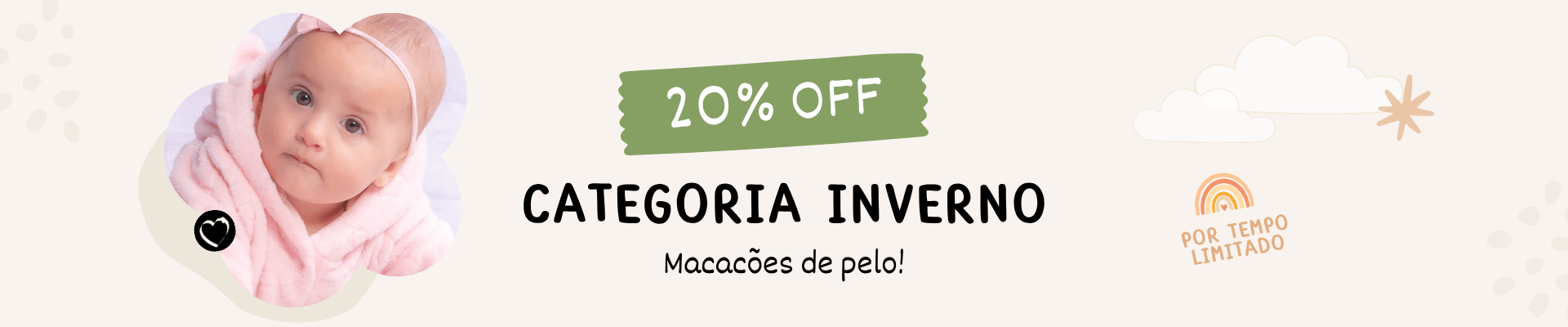 pelo 20%
