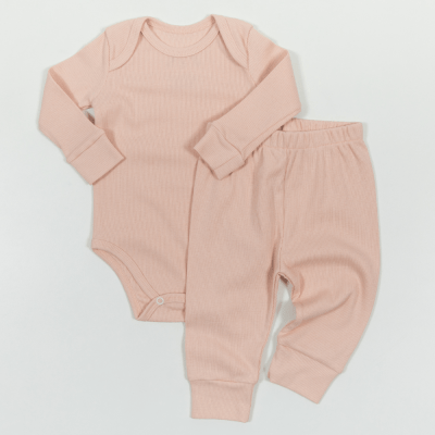 CONJUNTO BODY E CALÇA DE RIBANA ROSE