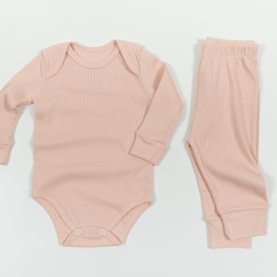 CONJUNTO BODY E CALÇA DE RIBANA ROSE