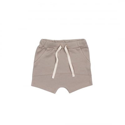 Shorts em Siedine Cor Areia