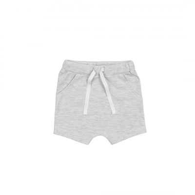 Shorts em Suedine cor Mescla Off