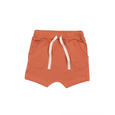 Shorts Saruel em Suedine Cor Ferrugem